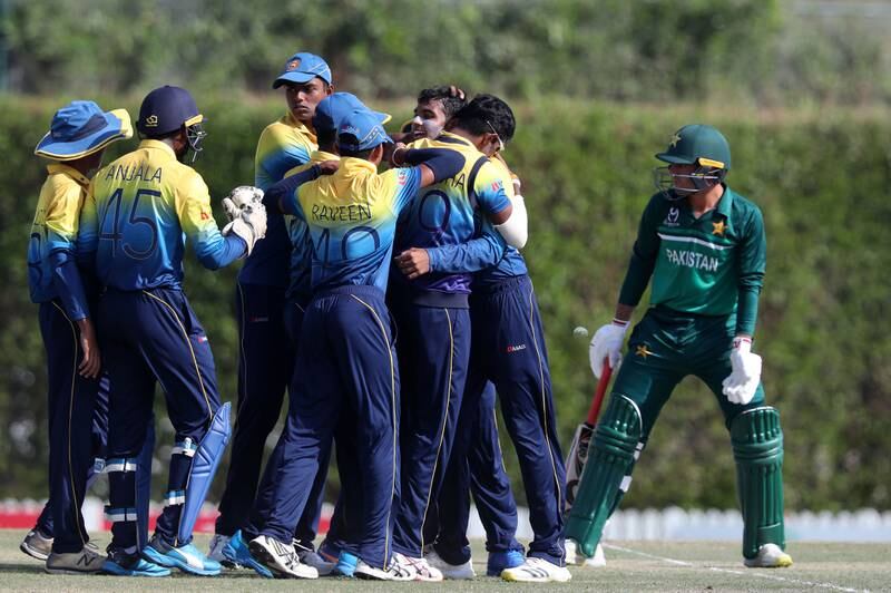 Sri Lanka defeated Pakistan in the Under 19 Asian Cup semi-final on Thursday.