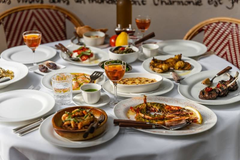 French-Mediterranean iftar at LPM Restaurant & Bar.