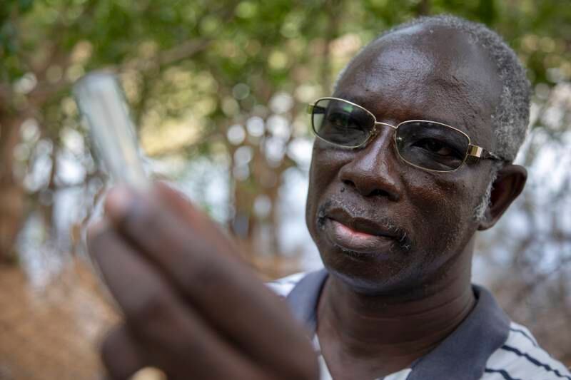 Daniel Boakye, a researcher working with The End Fund, is one of the world's foremost experts on black flies. The UAE began its Reach initiative mainly to help eliminate river blindness and lymphatic filariasis, which are caused by parasitic worms carried by flying insects. Photo: End Fund