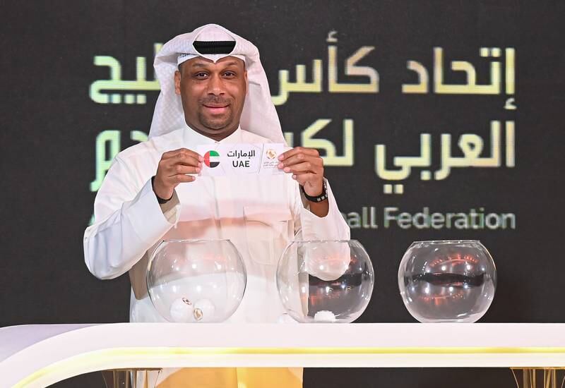 The UAE are placed in Group B for Arabian Gulf Cup, which takes place from January 6-19 in Iraq next year. Photo: UAE FA