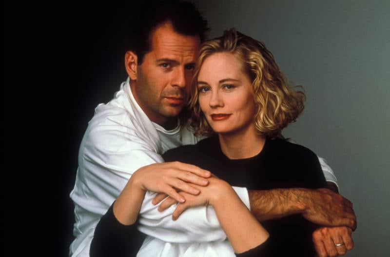 A handout photo of Bruce Willis and Cybill Shepherd in Moonlighting (Courtesy: ABC Photo Archives)