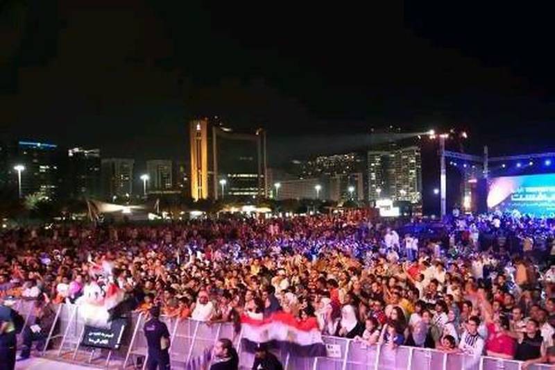 Last year's inaugural Tropfest Arabia drew huge crowds eager to see the best short films from around the Mena region. Courtesy Tropfest Arabia