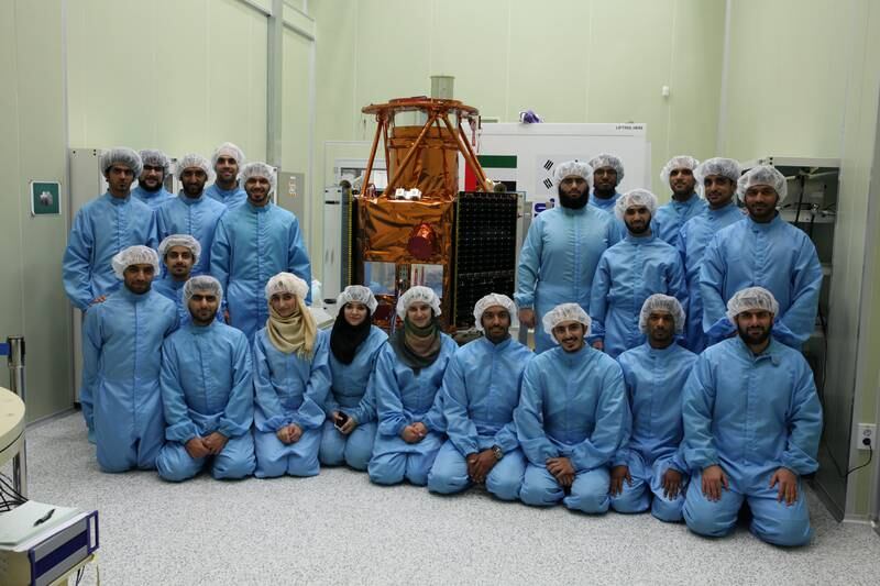 In 2009, Emirati engineers built the DubaiSat-2 satellite, with Mr Al Marri as project manager.