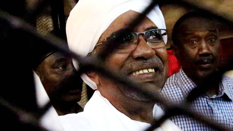 An image that illustrates this article Sudan's Al Bashir in hospital after contracting Covid-19