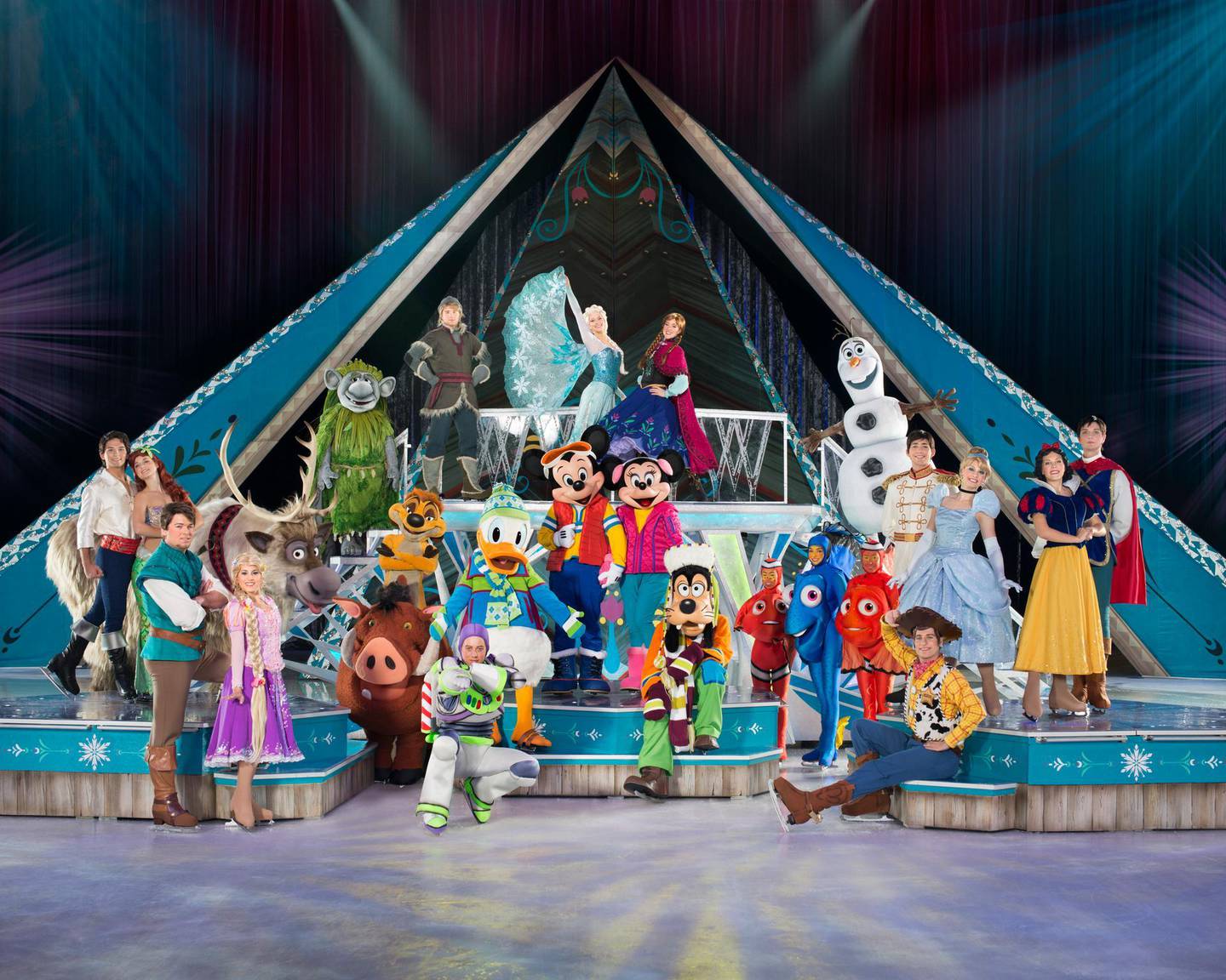 The show will bring Disney's 'Frozen' to life on the ice for the first time, and feature other much-loved characters. Courtesy Disney 