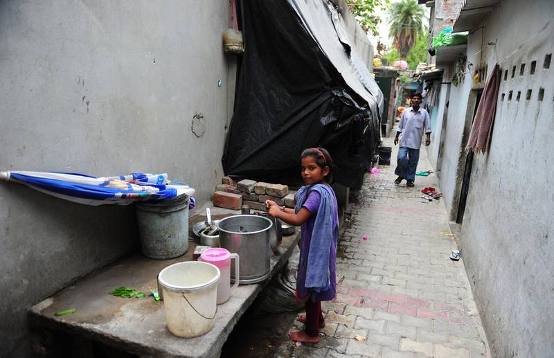 Some 40.9 per cent of the state’s population lives below the poverty line, according to India’s Planning Commission, while 42.4 per cent of its children are underweight, according to the UNDP. Sanjay Kanojia/AFP Photo