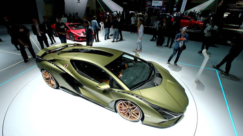 An image that illustrates this article Plugged in: Lamborghini reveals plans to launch its first fully electric car