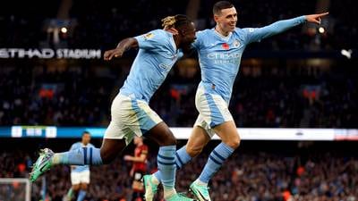 Manchester City 6-1 Bournemouth: The Jeremy Doku show as Pep Guardiola's  side go top of Premier League - Eurosport