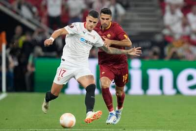 Erik Lamela (Gil, 46') - 4. Brought on at half-time, Lamela failed to make the same impact as Suso. His frustrations became more apparent in extra time as he was booked for a reckless elbow on Ibanez. AP 