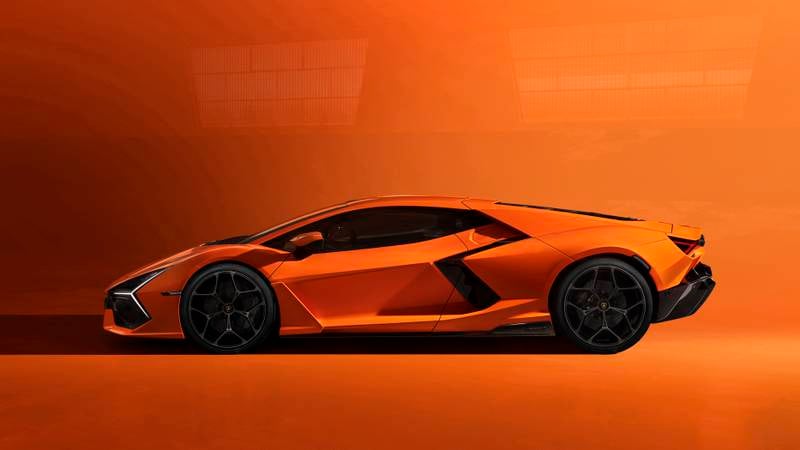 The car is due for release later this year and is estimated to be priced at nearly Dh2 million. Photo: Lamborghini