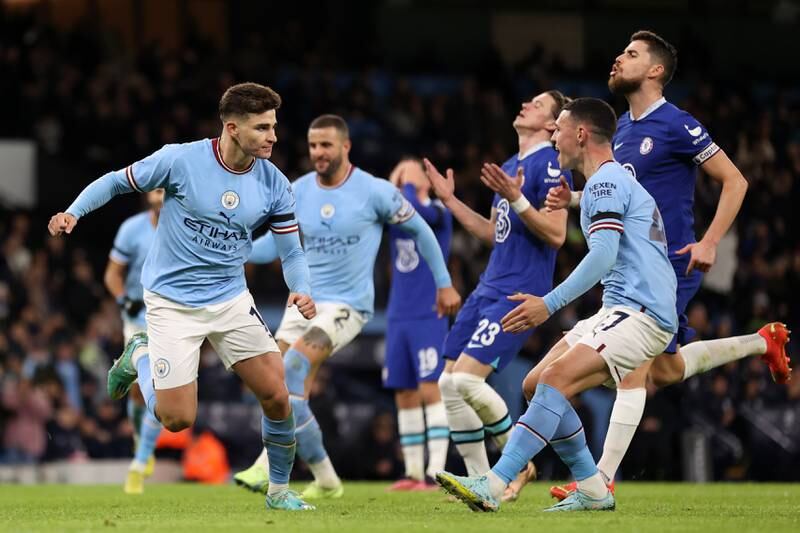 Phil Foden - 9: Provided some wonderful touches with one of those being a clinical finish to score City’s third. He also took up some good defensive positions at times and intelligently won the penalty for City’s fourth. Getty 