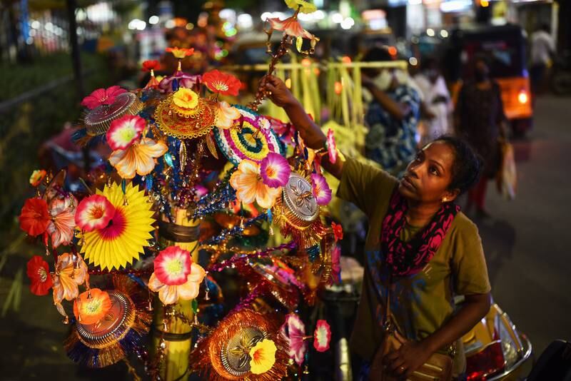 India's economy is beginning to recover from the pandemic and the festival season traditionally gives a boost to consumer-dependent sectors. EPA