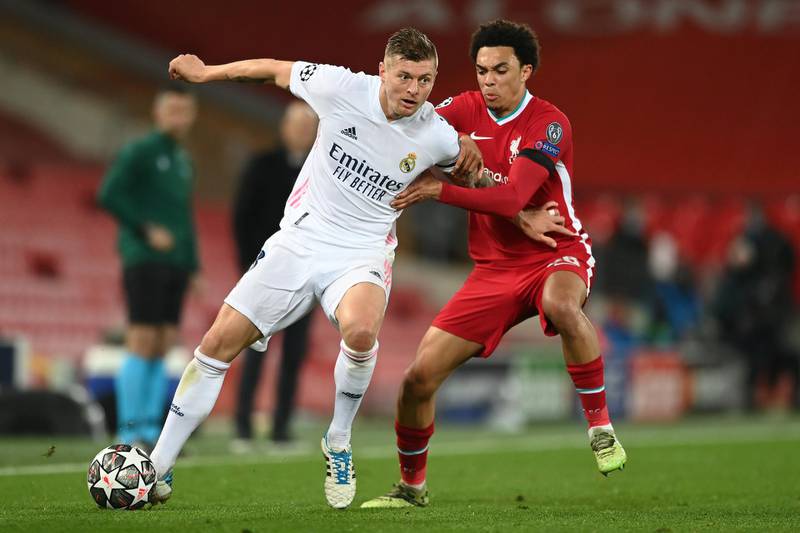 Toni Kroos - 5. The German was nowhere near as influential as in the first leg in Madrid. He was not given time to pick out long passes and took a cautious approach. Replaced by Odriozola with 18 minutes left. Getty Images