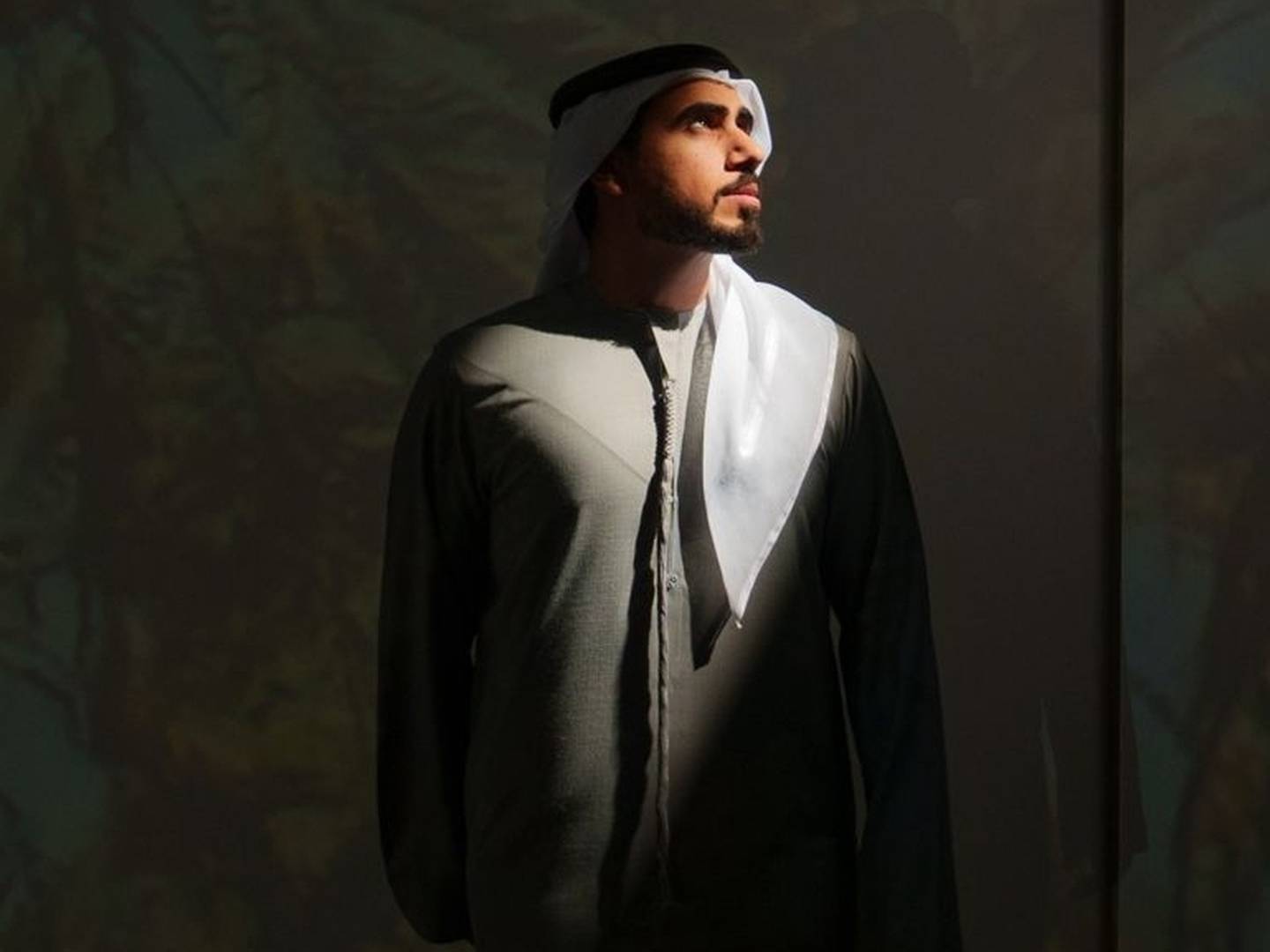 'Physiognomy, Land and Territory' by Emirati multidisciplinary artist Ahmad Al Dhaheri is available to see at Louvre Abu Dhabi until May 15. Photo: Louvre Abu Dhabi