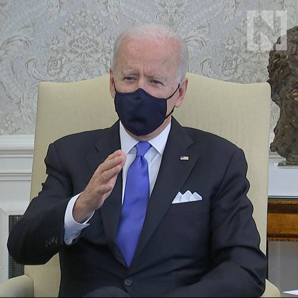 Biden: 'Last thing we need is Neanderthal thinking' in response to Texas lifting mask rules