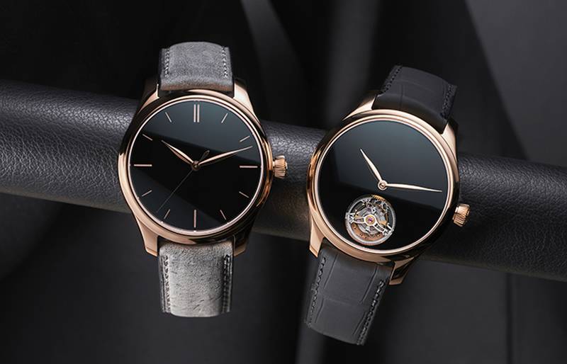 H Moser & Cie uses Vantablack in its new models, unveiled at Geneva Watch Days 2023. Photo: H Moser & Cie