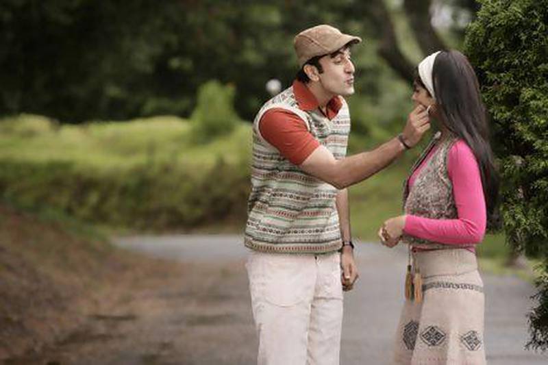 Ranbir Kapoor and Ileana D'Cruz in Barfi! Courtesy UTV Motion Pictures