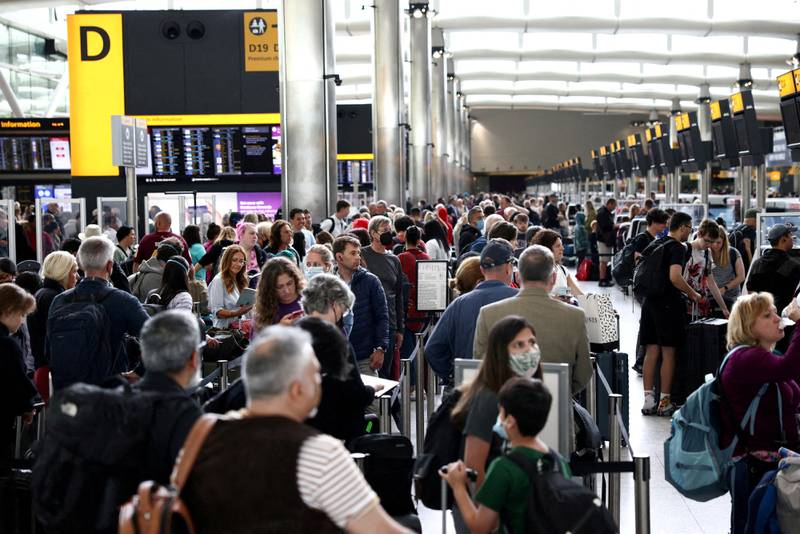 Travellers to the UK this summer should brace themselves for disruptions and changes to flight schedules. Reuters
