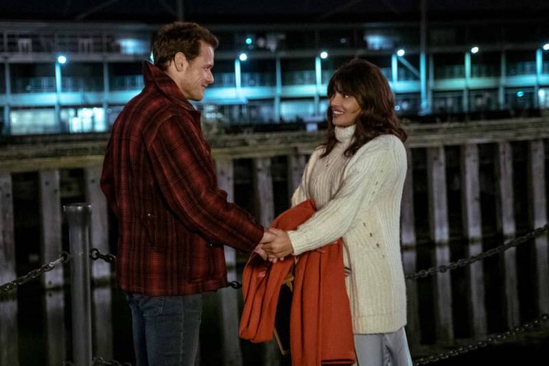 ​Priyanka Chopra Jonas and Sam Heughan star in 'Love Again'. All photos: Sony Pictures