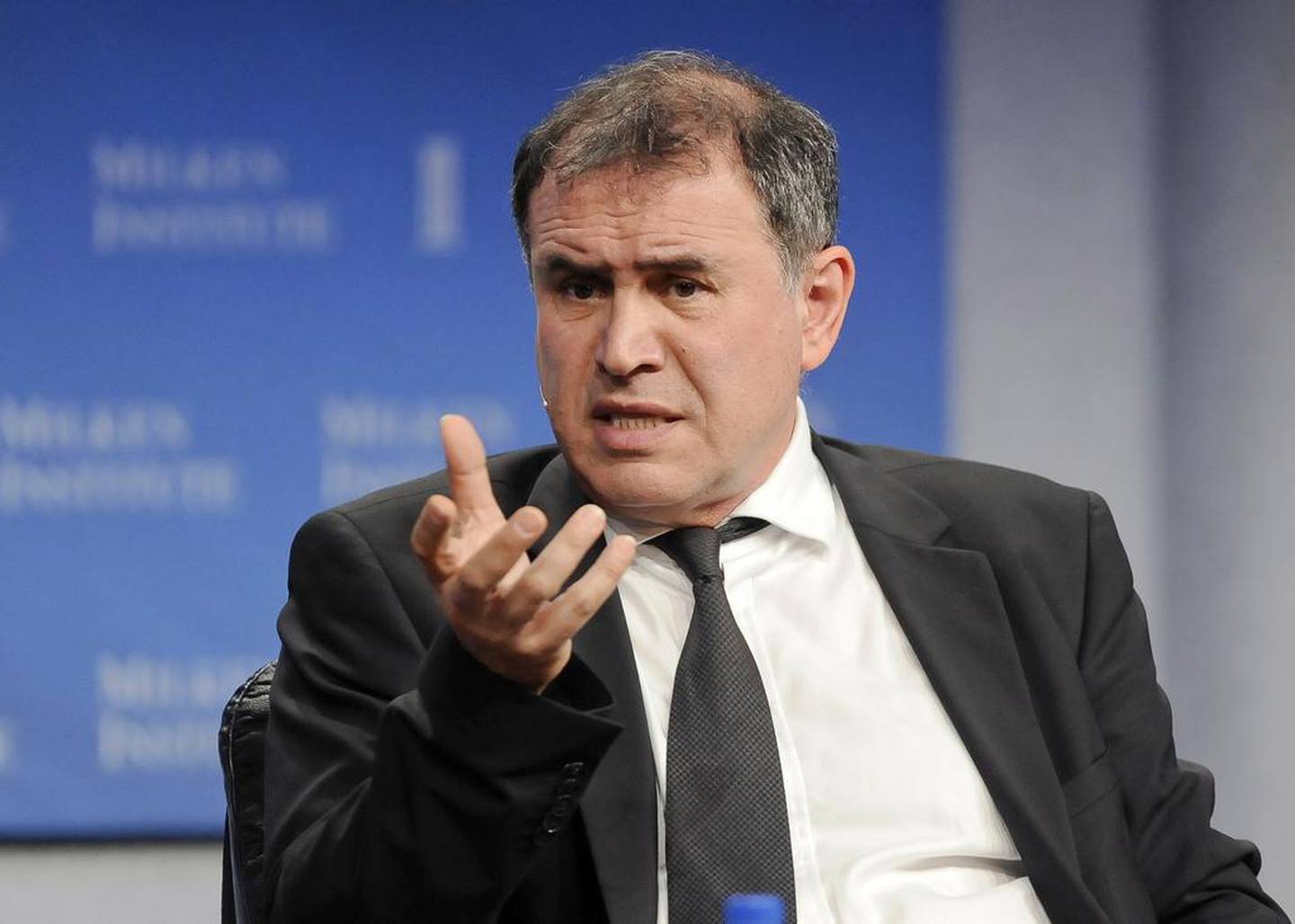 Something, which is volatile 5 to 10 per cent cannot be a currency, according to Nouriel Roubini. Reuters