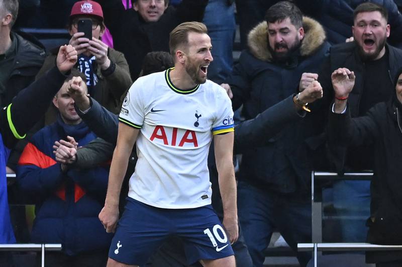 Harry Kane, 8 – Efficient. Sparked Spurs into life when he dummied a shot only to thread the ball through the legs of James. Dropped deep and linked up the play superbly in true Harry Kane fashion, and he calmly tapped home to equal Jimmy Greaves’ Spurs tally. AFP