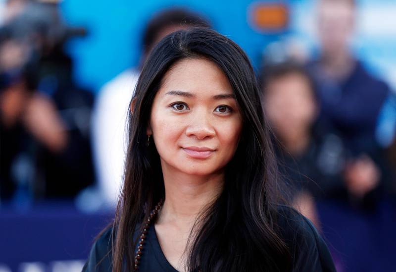 epa09076134 (FILE) - China-US film director Chloe Zhao arrives on the red carpet during 41st Deauville American Film Festival, in Deauville, France, 06 September 2015 (reissued 15 March 2021). Chloe Zhao was nominated as Best Director for 'Nomadland' by the Academy of Motion Picture Art And Sciences on 15 March 2021.  EPA/NINA PROMMER *** Local Caption *** 55745165