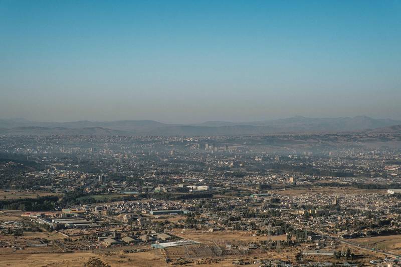 Mekelle in Ethiopia in 2020. Kibrom Gebreselassie, chief executive of Ayder Hospital, wrote on Twitter that there had been "an early morning drone attack" on the city. AFP
