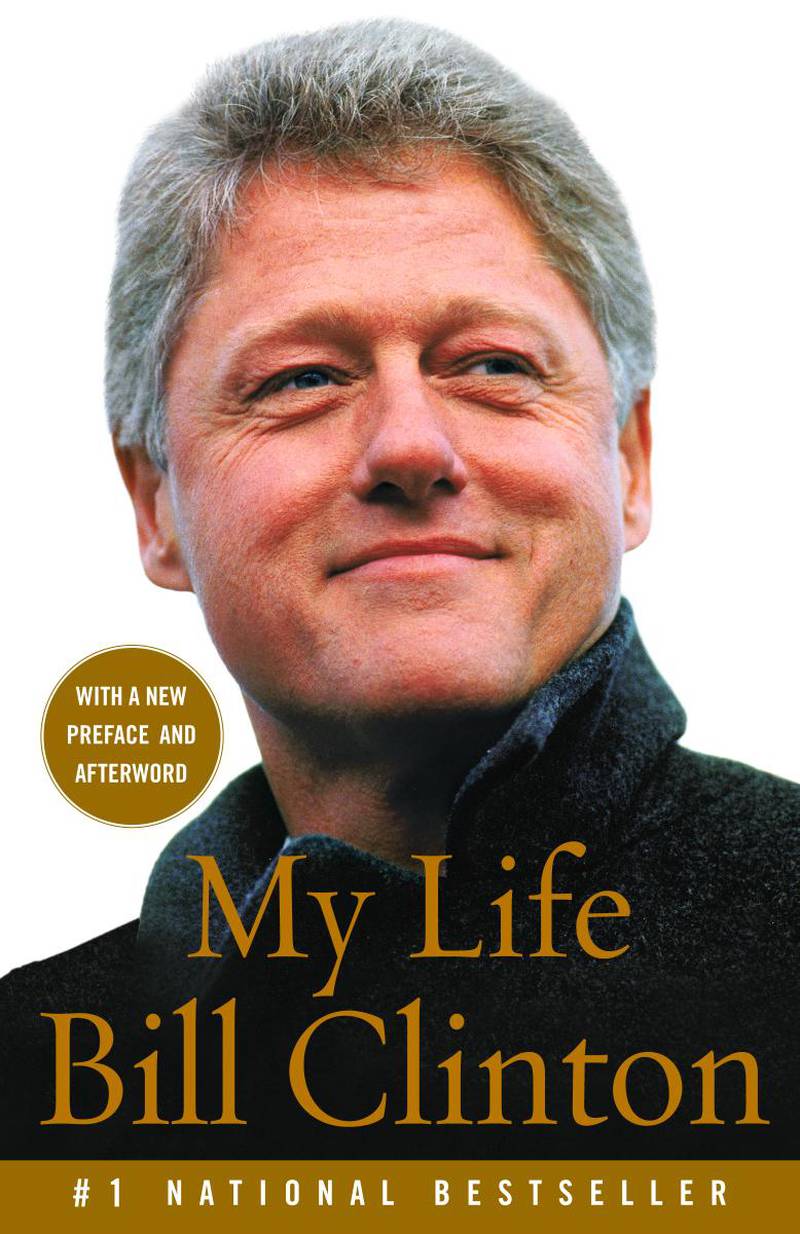 My Life by Bill Clinton. Courtesy Penguin Random House