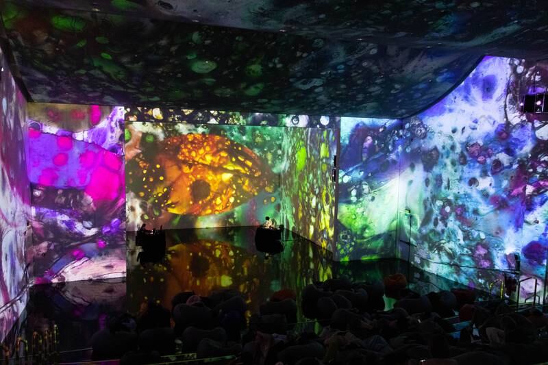 The event channels psychedelic music dating back to the 1960s.
