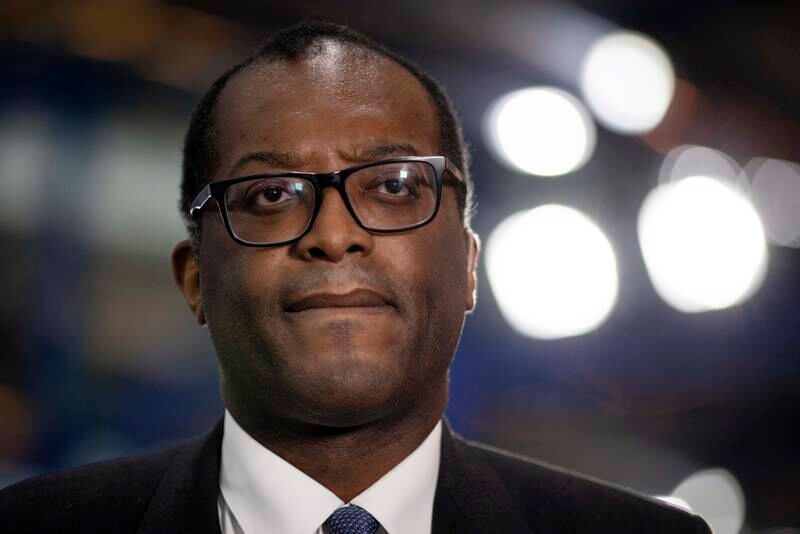 Britain's former chancellor Kwasi Kwarteng also criticised Liz Truss’s 'mad' decision to sack him for enacting her tax-cutting agenda. EPA