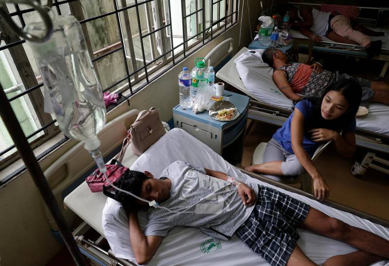 The Philippines' Department of Health says the country's outbreak of dengue is a national epidemic. 