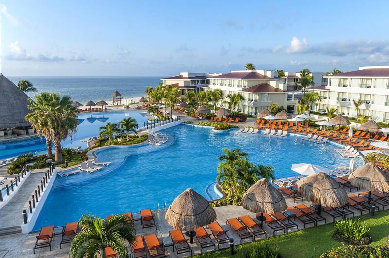 The all -inclusive Moon Palace Resort, Cancun in Mexico.