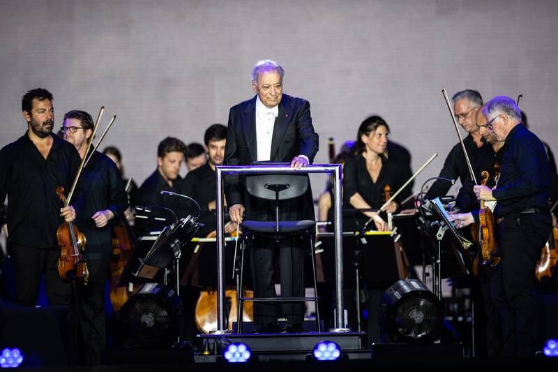 Maggio Musicale Fiorentino conducted by Maestro Zubin Mehta at Jubilee Stage. Photo: Expo 2020