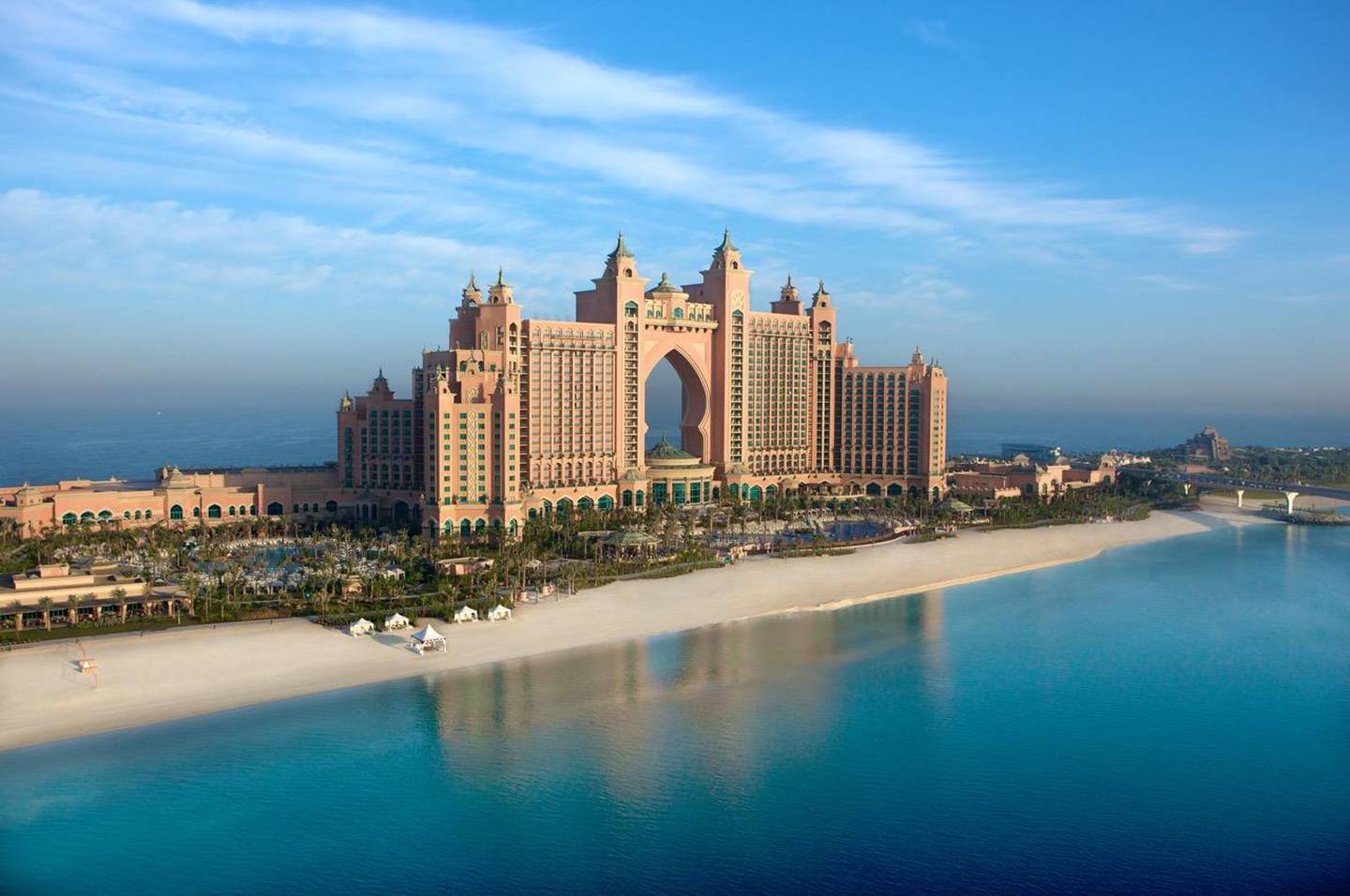 Atlantis, The Palm hotel in Dubai will have a World Cup Fan Zone covering every game from this summer's tournament. Courtesy Atlantis, The Palm