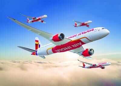 Travellers will be able to fly on Air India's new liveried jets in December. Photo: Air India