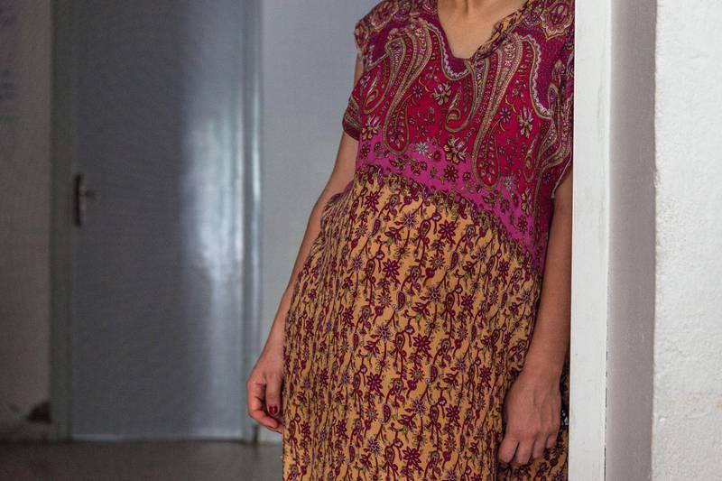 A pregnant Tunisian single mother, poses for a picture on August 3, 2017, at a 17 beds shelter for unmarried mothers, run by the Tunisian NGO Amal in Tunis, the capital city of Tunisia. In Tunisia, most of the women who get pregnant outside of marriage prefer to run away from home to avoid humiliation from their family. Less than half of single mothers keep their babies and the existence of unmarried mothers breaks the great taboo of premarital sex. While there is very little sexual education in schools, only 20% of Tunisian women remain virgins until marriage.