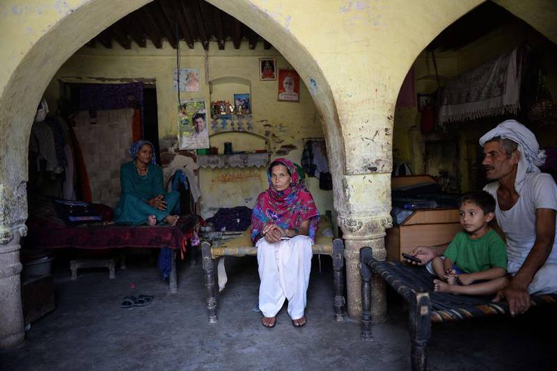 Meera Deka says she was forced to leave her parents and her home in remote north-east Assam state when she was 25. Sajjad Hussain/ AFP Photo