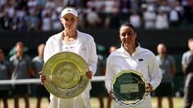 Ons Jabeur falls short in quest for historic title as Elena Rybakina wins Wimbledon final