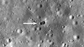 Images reveal rocket collision site on Moon that created two huge craters