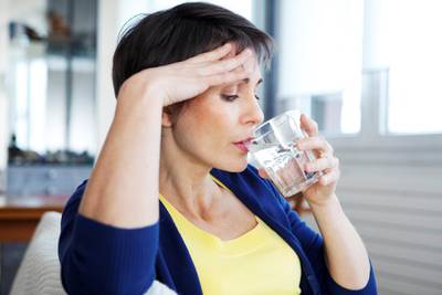 Hot flashes are a common side effect of menopause. Photo: Getty