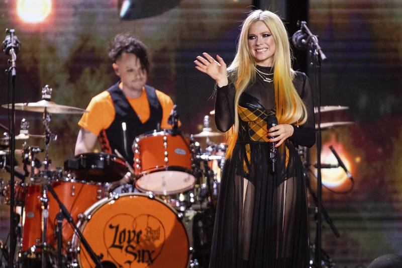 Avril Lavigne is the subject of a conspiracy theory whereby people believe the 'real' singer died in 2003 and was replaced by a double. Invision / AP