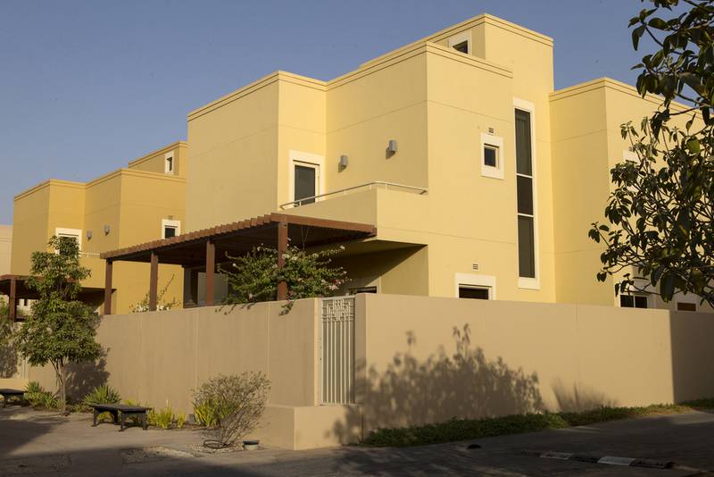 Abu Dhabi villas currently enjoy gross yields of about 7 per cent. Christopher Pike / The National