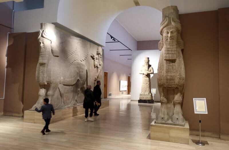 The museum showcases Iraqi artefacts recovered from the US, Netherlands, Japan, Italy, and Lebanon.