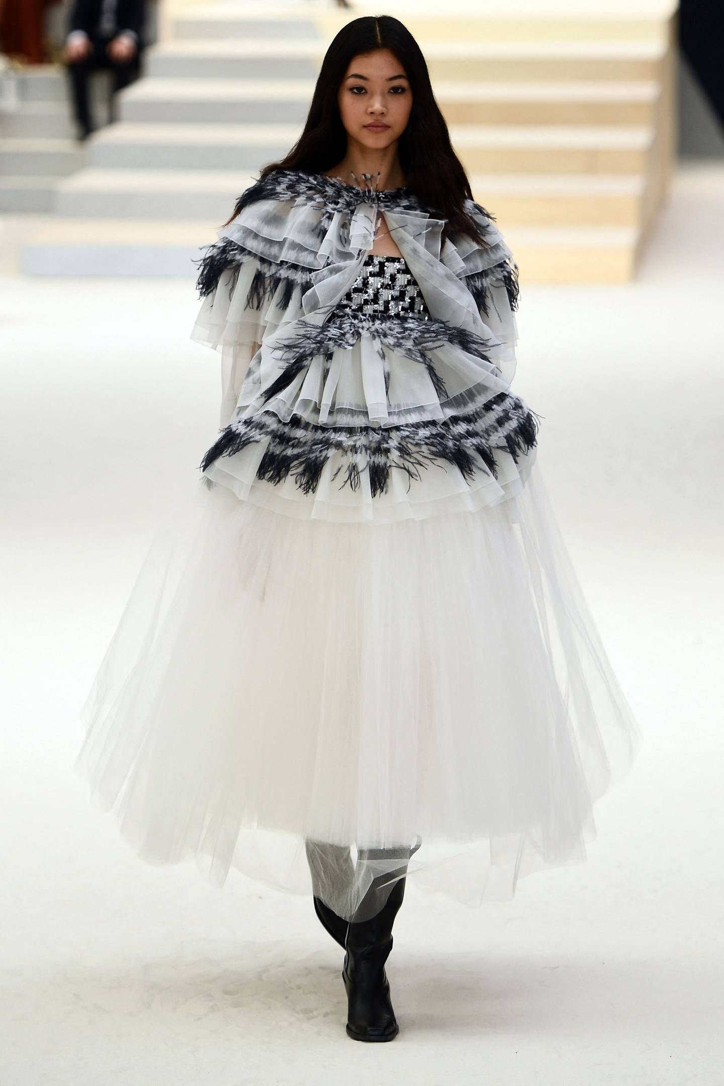 Chanel haute couture autumn winter 2022 2023. Photo AFP