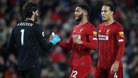Joe Gomez not looking to 'chill' as Liverpool turn focus to FA Cup derby against Everton