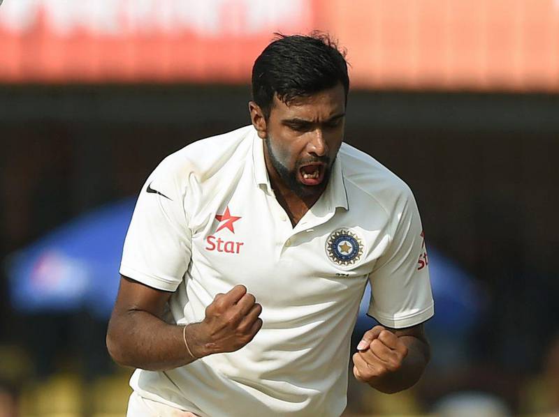India's Ravichandran Ashwin became the first spinner to win the cricketer of the year award - in 2016. AFP