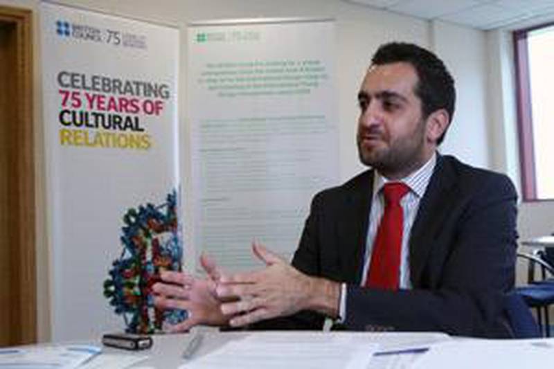 Michael Bechara the director of projects at the UAE British Council, says the International Young Design Entrepreneur award "celebrates the importance of creative entrepreneurs".