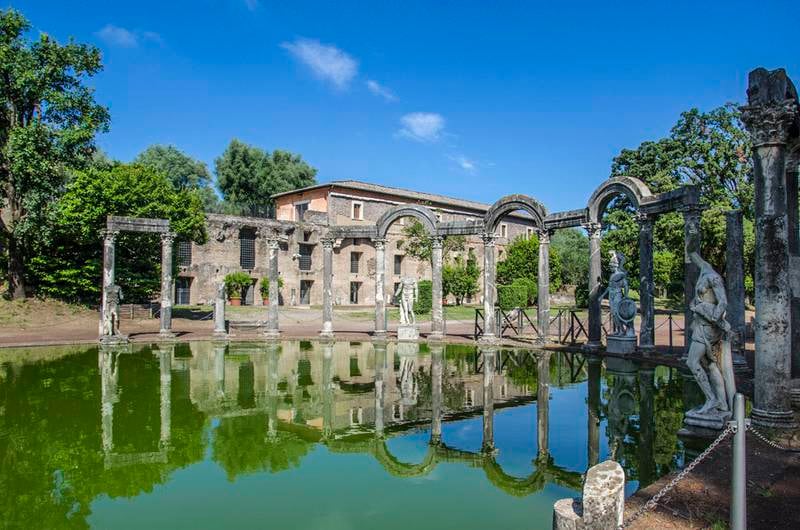 La Terrazza auf dem Dach wurde von den Gärten antiker Villen wie der Villa Adriana in Tivoli inspiriert, Foto: Visit Tivoli