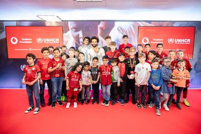 On Tuesday 25 February 2020, footballer Mohamed Salah was announced as the First Ambassador of Instant Network Schools.

Mohamed Salah will visit some of the schools supported by the programme and will help to raise awareness of the need and importance of quality education for refugee children and for more investment in digital technology that provides a connection to the outside world and gives students a chance to shape their own futures.

Mohamed Salah said:“I’m partnering with Vodafone Foundation and UNHCR to close the gap between the education available to refugees and their peers living in settled communities. Instant Network Schools is an important initiative that I am proud to represent which is transforming learning for a generation of young people across sub-Saharan Africa and soon also in my home country, Egypt.” ; Mohamed ‘Mo’ Salah is an Egyptian professional footballer who plays as a forward for Premier League club Liverpool and the Egypt national team. Considered one of the best players in the world, Mo has been a brand ambassador for Vodafone Egypt since 2017, and is the first global ambassador of Vodafone Foundation and UNHCR’s Instant Network Schools programme.

About INS: 
In collaboration with the Vodafone Foundation and refugee communities, UNHCR has developed and adapted Instant Network School (INS) to meet context-specific educational challenges. Instant Network Schools provide a holistic solution to transform an existing classroom into an innovation hub for learning – complete with a local network; internet connectivity; sustainable solar power; a classroom kit that includes 25 tablets, a laptop, a projector and speaker; localised digital content; and a robust teacher training programme.