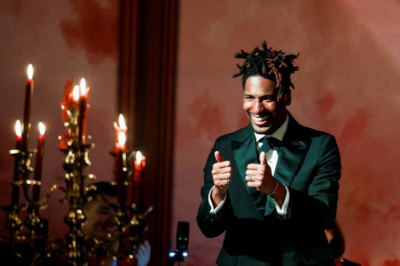 Jon Batiste performed at the event. Reuters